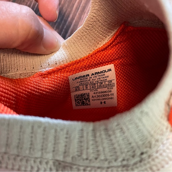 Under Armour Project Rock 3 Sneakers Size 8.5 - Picture 5 of 11